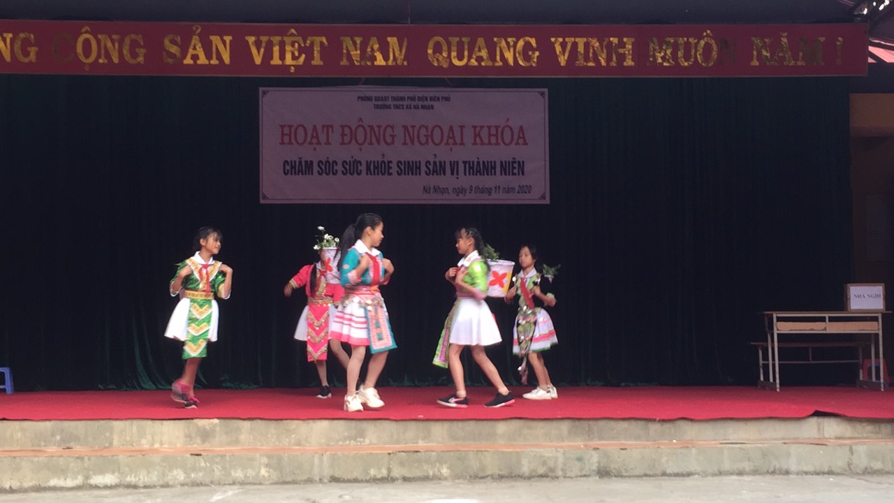 Hoạt động giáo dục chăm sóc sức khỏe sinh sản vị thành niên tại Trường THCS xã Nà Nhạn